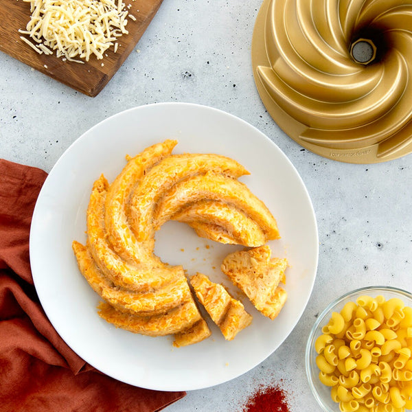 4 Cheese Macaroni Bundt Pasta Bake