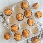 12-Cup Muffin Pan Twelve x 2.5 cups