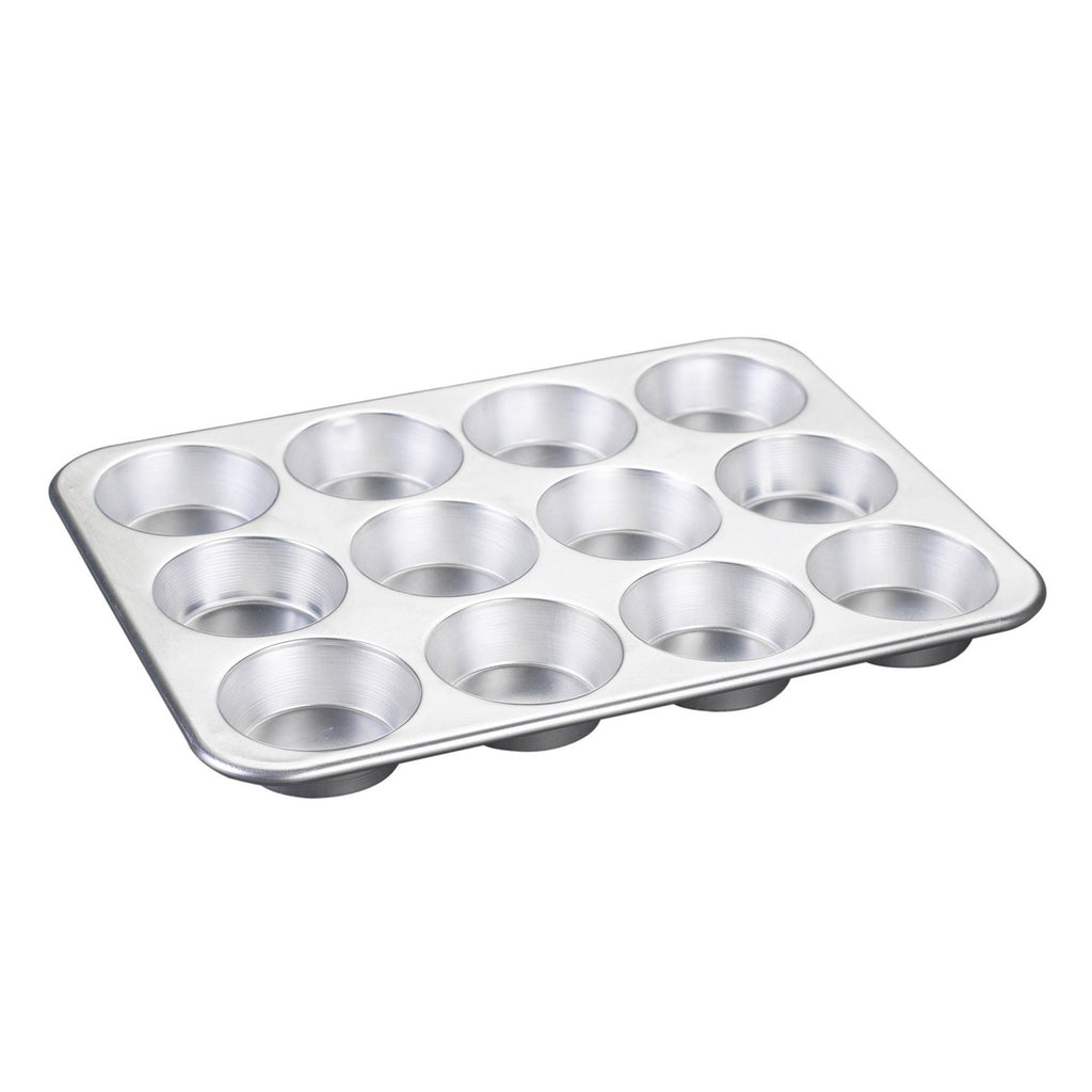 12-Cup Muffin Pan W/ High Dome Lid 34 x 25 x 8cm