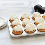 12-Cup Muffin Pan W/ High Dome Lid 34 x 25 x 8cm