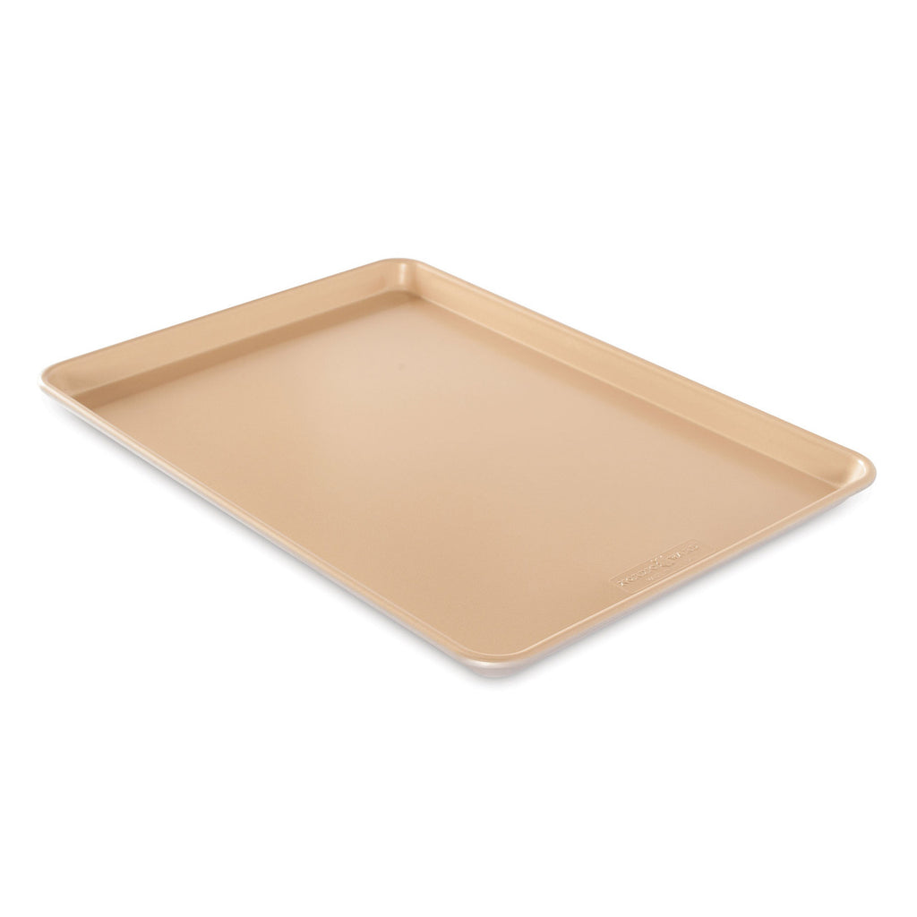 Nonstick baking sheet 53.5 x 38 cm, empty metal tray
