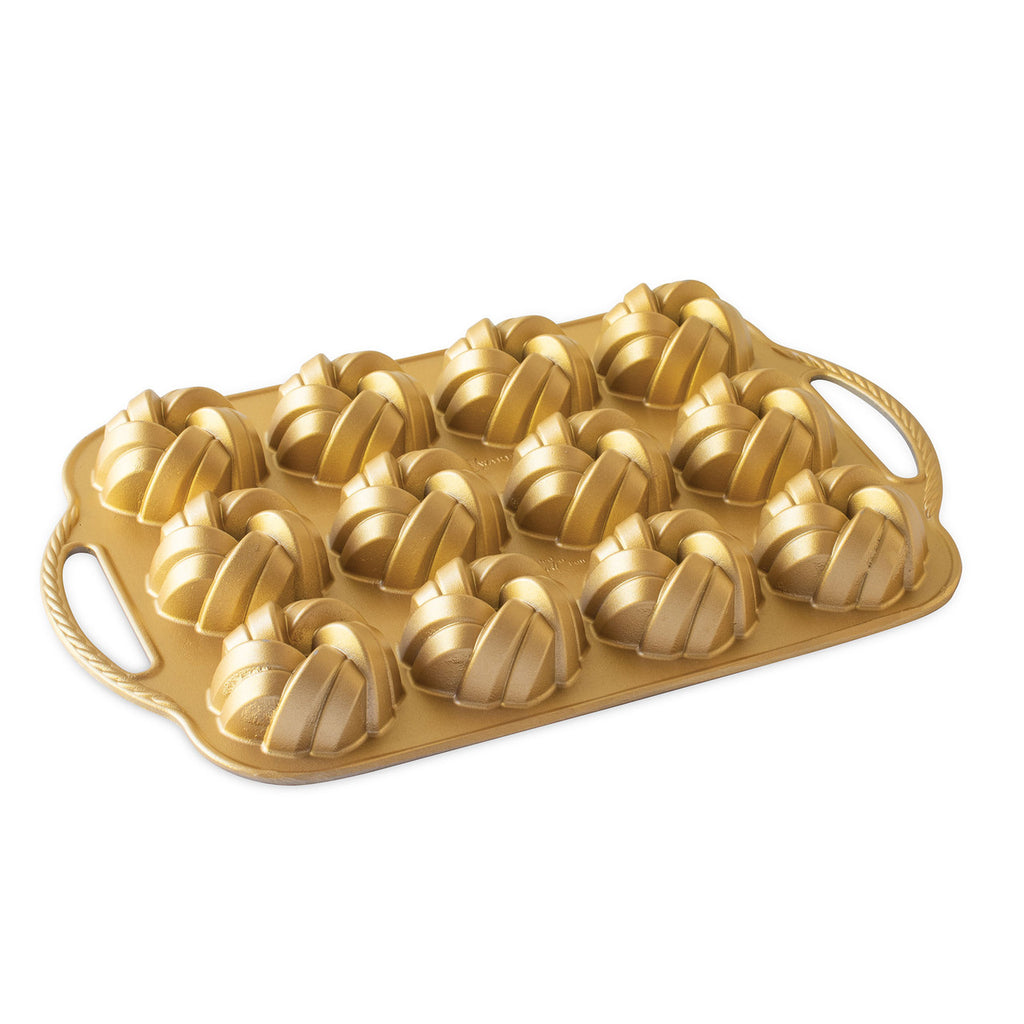 75th Anniversary Braided Mini Bundt Pan 37.5 x 25 x 4cm