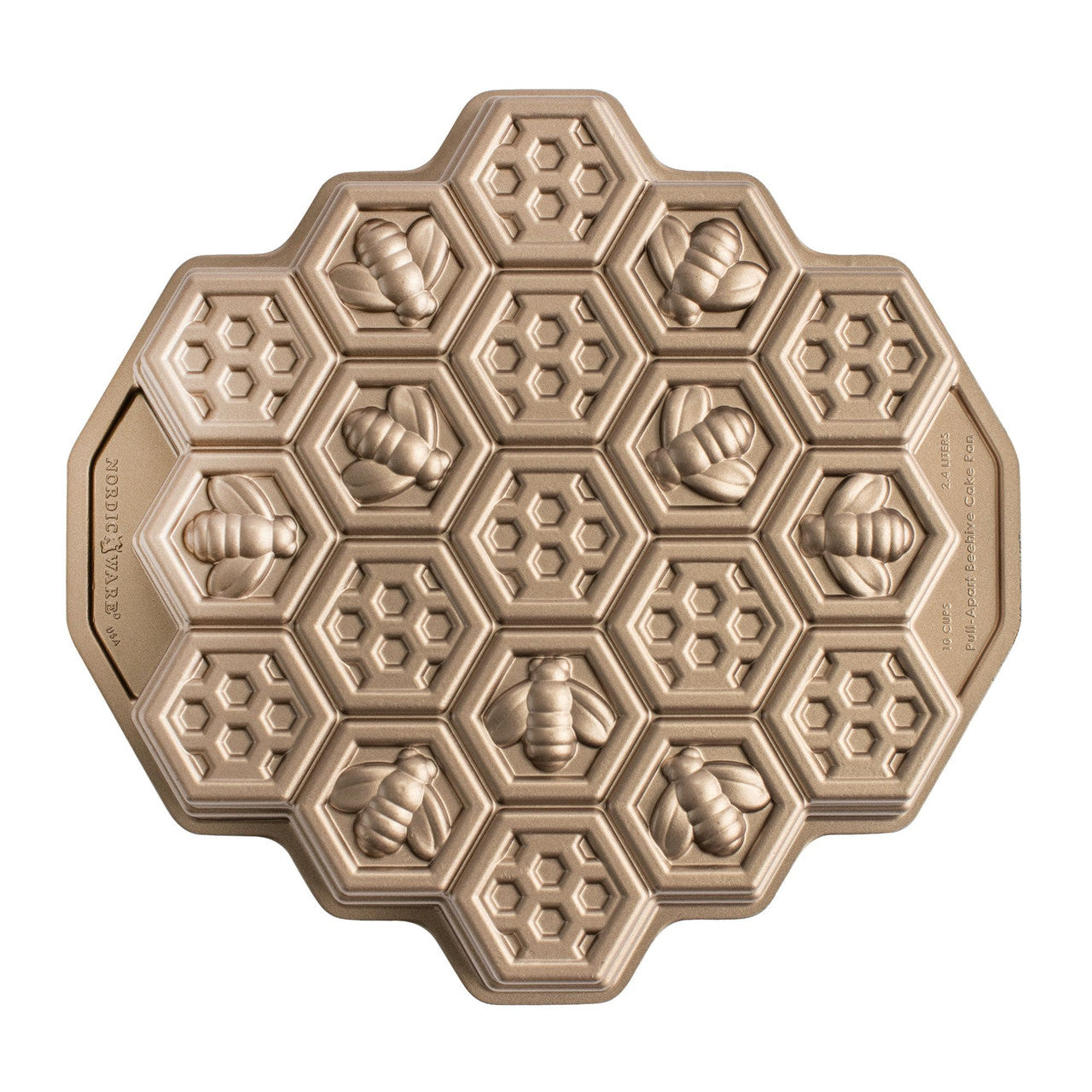 Honeycomb Pull-Apart Dessert Pan, 31.1 x 29.5 x 5.8cm