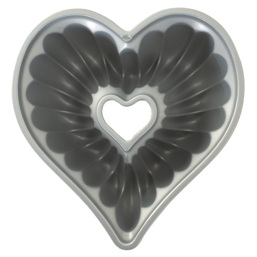 Elegant Heart Bundt Pan 28 x 26.5 x 10cm
