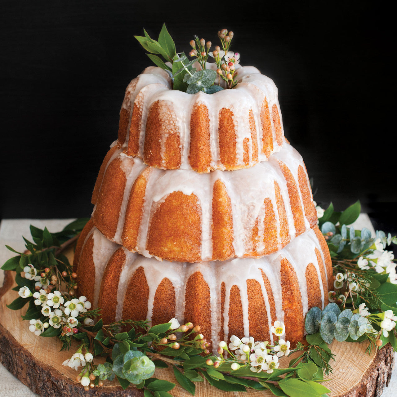 Tiered Bundt 3 Piece Set 26.5 x 26.5 x 13.5cm