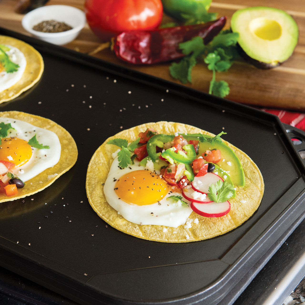 Classic Original Reversible Griddle 50 x 28 x 2cm