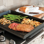 Double Backsplash Griddle 51 x 30.5 x 5cm