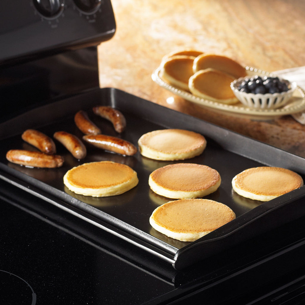 Double Backsplash Griddle 51 x 30.5 x 5cm