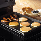 Double Backsplash Griddle 51 x 30.5 x 5cm